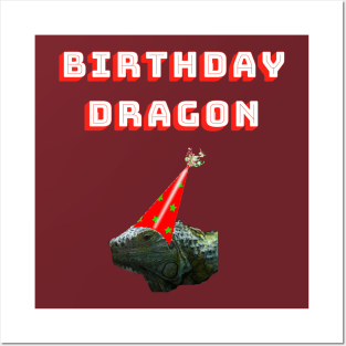 Birthday Dragon Posters and Art